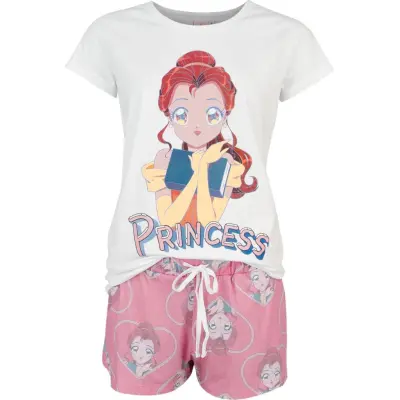Disney Princess - Anime Pyjamas - Princess - S 3XL - för Dam - flerfärgad