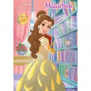 Egmont Kärnan Disney Princess, Målarbok 32 sid + klistermärken