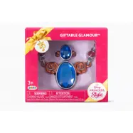 Disney Princess Style Smycken Blå&Röd Halsband&Ring - Disney -  Leksaksaffären