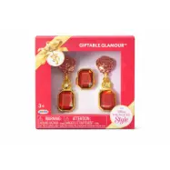 Disney Princess Style Smycken Röda Örhängen&Ring - Disney -  Leksaksaffären