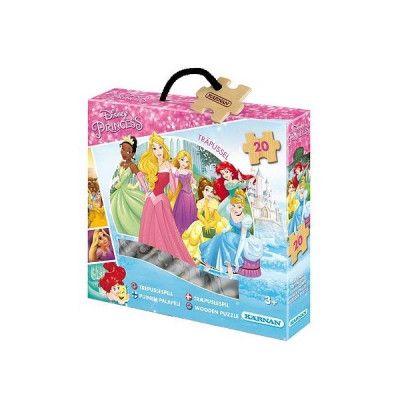 StorOchLiten Disney Princess, Träpussel 20-bitar