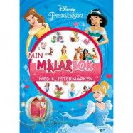 Disney Prinsessor Min målarbok med klistermärken