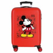 Disney - Resväska Mickey Mouse 33 Liter 38 X 55 Cm Abs Röd