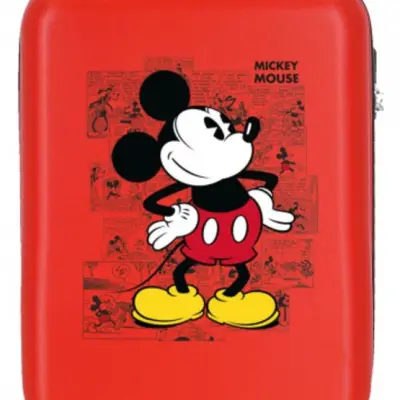 Disney - Resväska Mickey Mouse 33 Liter 38 X 55 Cm Abs Röd