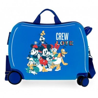 Disney - Resväska Musse Pigg Love Crew 36 Liter Abs Mörkblå