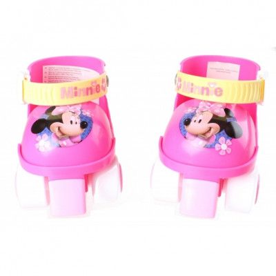 Disney - Roller Skates Minnie Mouse Rosa/Vit Storlek 23-27