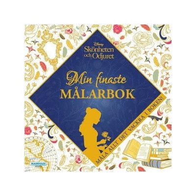 Disney Skönheten och Odjuret - Min finaste målarbok
