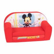 Disney - Soffa Ihopfällbar Mickey 42 X 77 Cm Röd