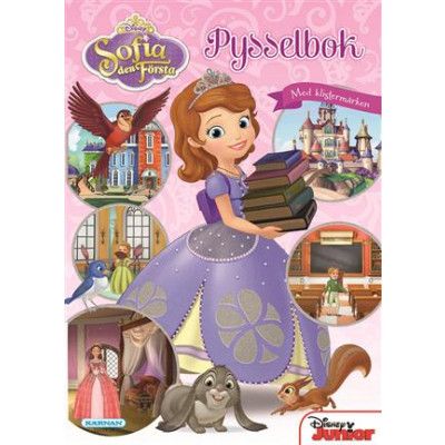 Egmont Kärnan Disney Sofia den Första, Pysselbok med Klistermärken