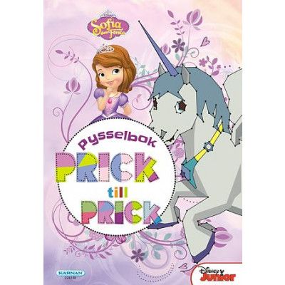 Egmont Kärnan Disney Sofia den Första, Pysselbok - prick till prick