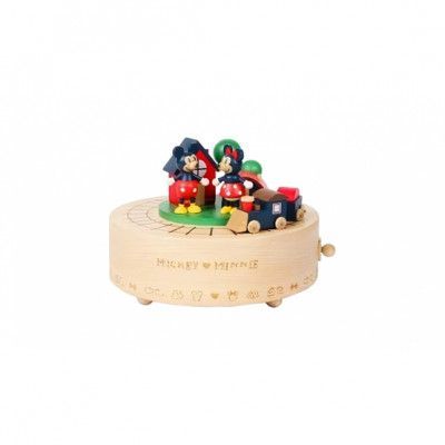 Disney - Speldosa Mickey And Minnie Wooderful Life Wood