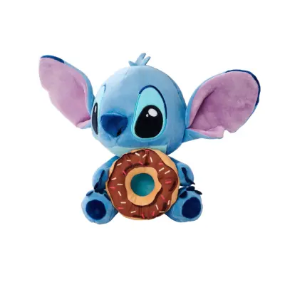 Disney Stitch Mjukdjur med donut 25cm - Stitch -  Leksaksaffären
