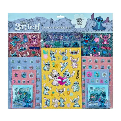 Disney Stitch Super Sticker set - Stitch -  Leksaksaffären