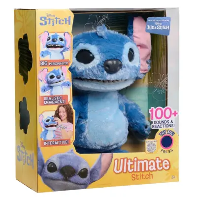 Disney Stitch Ultimate Stitch Interaktiv mjuk figur - Stitch -  Leksaksaffären