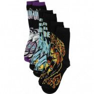 Disney Villains - Disney Strumpor - Scar, Hades, Ursula - EU 35-38 EU 39-42 - för Dam - flerfärgad
