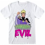 Disney Villains - Disney T-shirt - Evil Queen - S XL - för Herr - vit