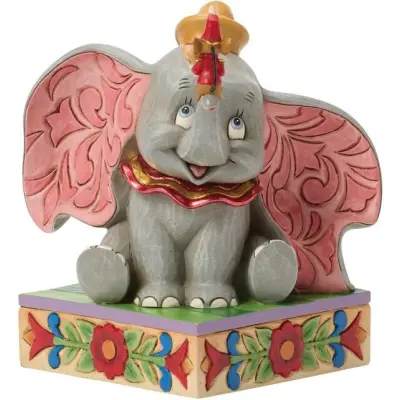 Dumbo - Disney Samlingsfigurer - Big Ears, Bigger Friendship (Dumbo & Timothy) - för None - flerfärgad