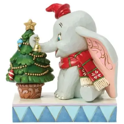 Dumbo - Disney Samlingsfigurer - Dumbo - Merry Moments - för None - flerfärgad