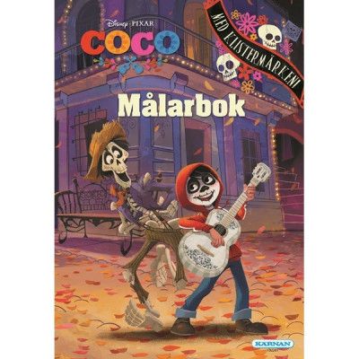 Egmont Kärnan Disney Coco, Målarbok med klistermärken