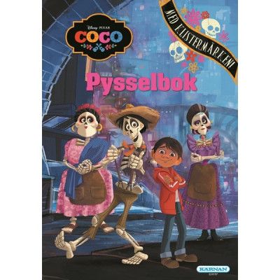Egmont Kärnan Disney Coco, Pysselbok med klistermärken