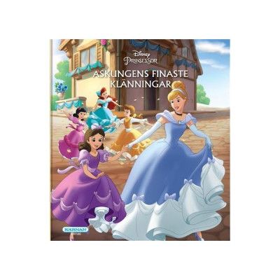 Egmont Kärnan Disney Princess, Bilderbok - Askungens finaste klänningar