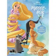 Egmont Kärnan Disney Princess, Pysselbok med klistermärken&glitter