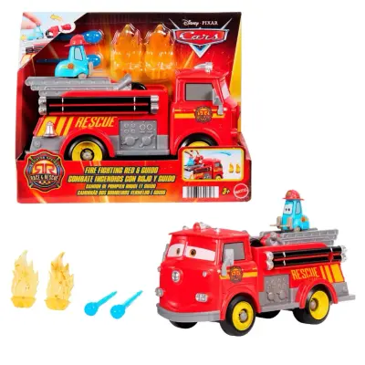 Fire Fighting Red&Guido - Disney Pixar Cars - Mattel