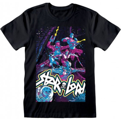 Guardians Of The Galaxy - Disney T-shirt - Video Game Poster - S XL - för Herr - svart