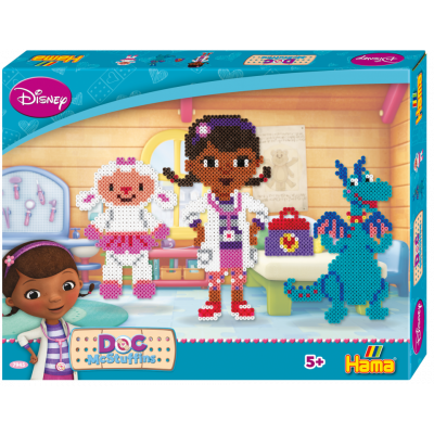 Hama, Midi Gift box 4000 st - Doc McStuffin