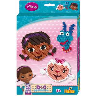 Hama, Midi Hanging Box 2000 st - Doc McStuffins