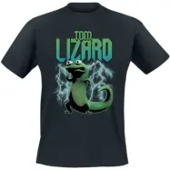 Hoppers - Disney T-shirt - Tom Lizard - Lightning - M 3XL - för Herr - svart