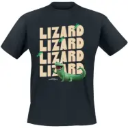Hoppers - Disney T-shirt - Tom Lizard - Repeat - M 3XL - för Herr - svart