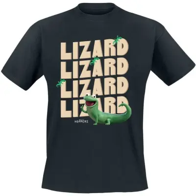 Hoppers - Disney T-shirt - Tom Lizard - Repeat - M 3XL - för Herr - svart