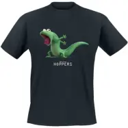 Hoppers - Disney T-shirt - Tom Lizard - Shout - M 3XL - för Herr - svart