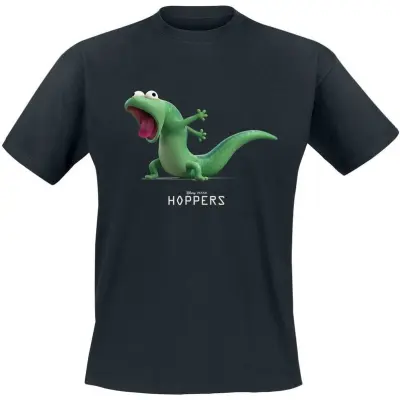 Hoppers - Disney T-shirt - Tom Lizard - Shout - M 3XL - för Herr - svart