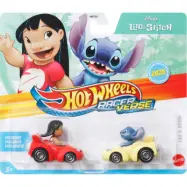 Hot Wheels RacerVerse 1:64 2-pack Lilo&Stitch - Hot Wheels -  Leksaksaffären