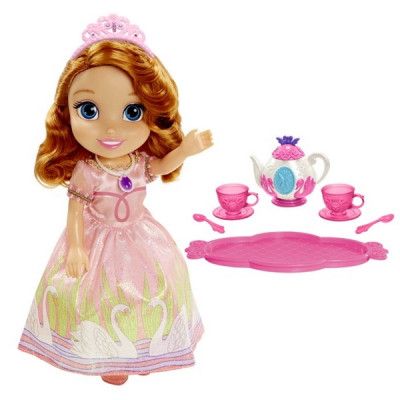 Jakks Pacific Disney Sofia den Första, Sofia Toddler med tillbehör 35 cm