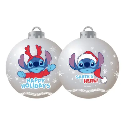 Julgranskulor Stitch - 6-pack