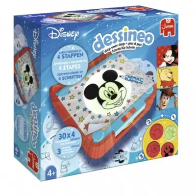 Jumbo - Ritbord Dessineo Disney Röd