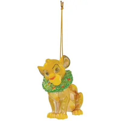 König der Loewen - Disney Baubles - Simba Wreath Weihnachtsbaumanhänger - för None -
