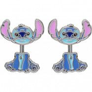 Lilo & Stitch - Disney Örhänge - Stitch - för Dam - silverfärgad