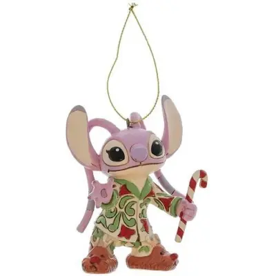 Lilo & Stitch - Disney Baubles - Angel in Christmas Pyjamas julgran prydnad - för  flerfärgad