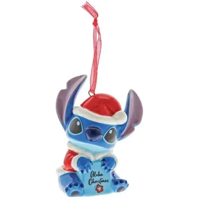 Lilo & Stitch - Disney Baubles - Stitch - Aloha julgransprydnad - för  flerfärgad