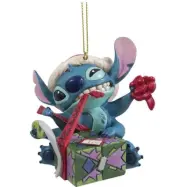 Lilo & Stitch - Disney Baubles - Stitch Unwrapping Christmas Gift Weihnachtsbaumanhänger - för  flerfärgad