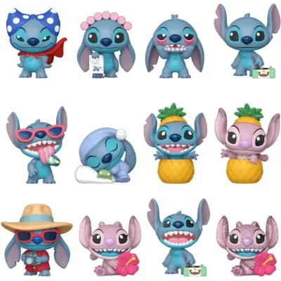 Lilo & Stitch - Disney Funko Mystery Minis - Stitch - PDQ - Funko Mystery Mini - (Pop!) - för None -