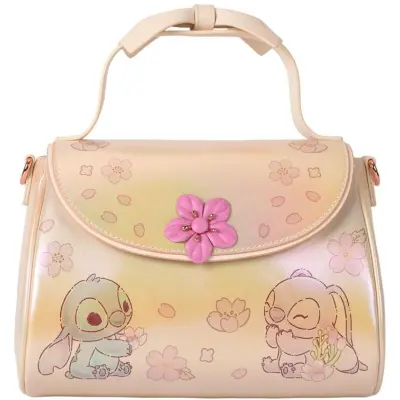 Lilo & Stitch - Disney Handväska - Loungefly - Cute Stitch Bow Handle - för Dam - flerfärgad
