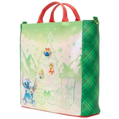 Lilo & Stitch - Disney Handväska - Loungefly - Lilo & Stitch Holiday - för  flerfärgad