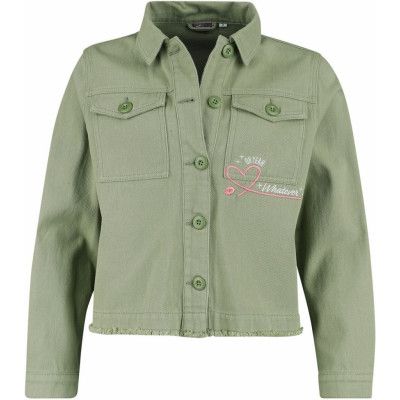 Lilo & Stitch - Disney Jeansjacka - Friday Got Me Like... - S XXL - för Dam - grön