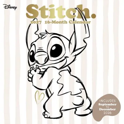 Lilo & Stitch - Disney Kalender - Wandkalender 2027 - för None - flerfärgad