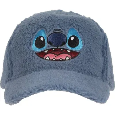 Lilo & Stitch - Disney Keps - Stitch - Fluffy Cap - för  marinblå